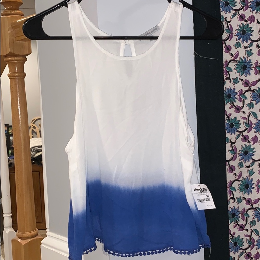 charlotte russe ~ ombre tank
